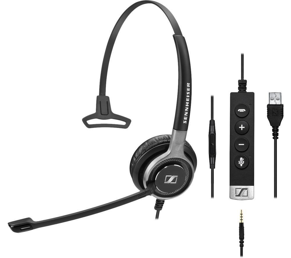 SENNHEISER Century SC 635 USB Headset - Black & Silver
