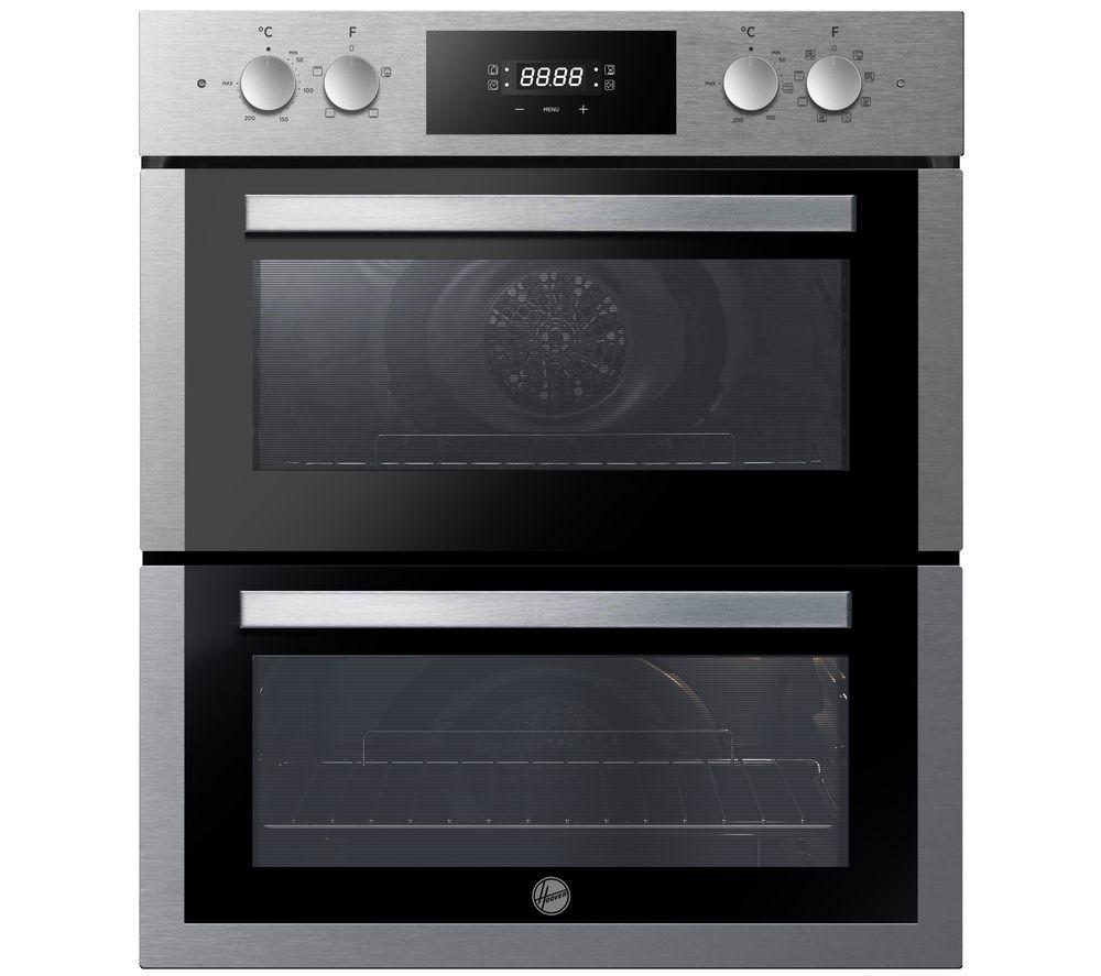 HOOVER H-OVEN 300 HO7DC3E3078IN Electric Built-under Double Oven - Stainless Steel