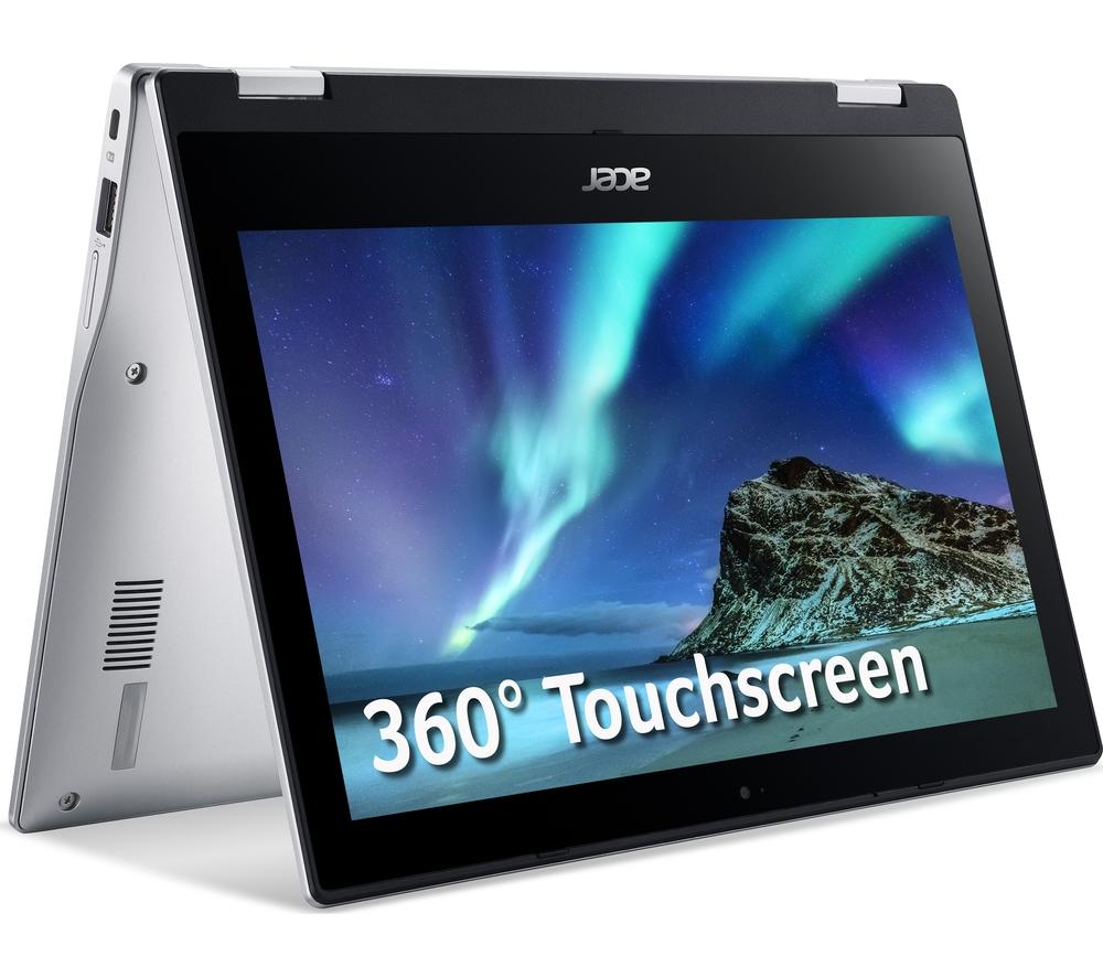 ACER Spin 311 11.6inch 2 in 1 Chromebook - 32 GB eMMC  Silver  Silver/Grey