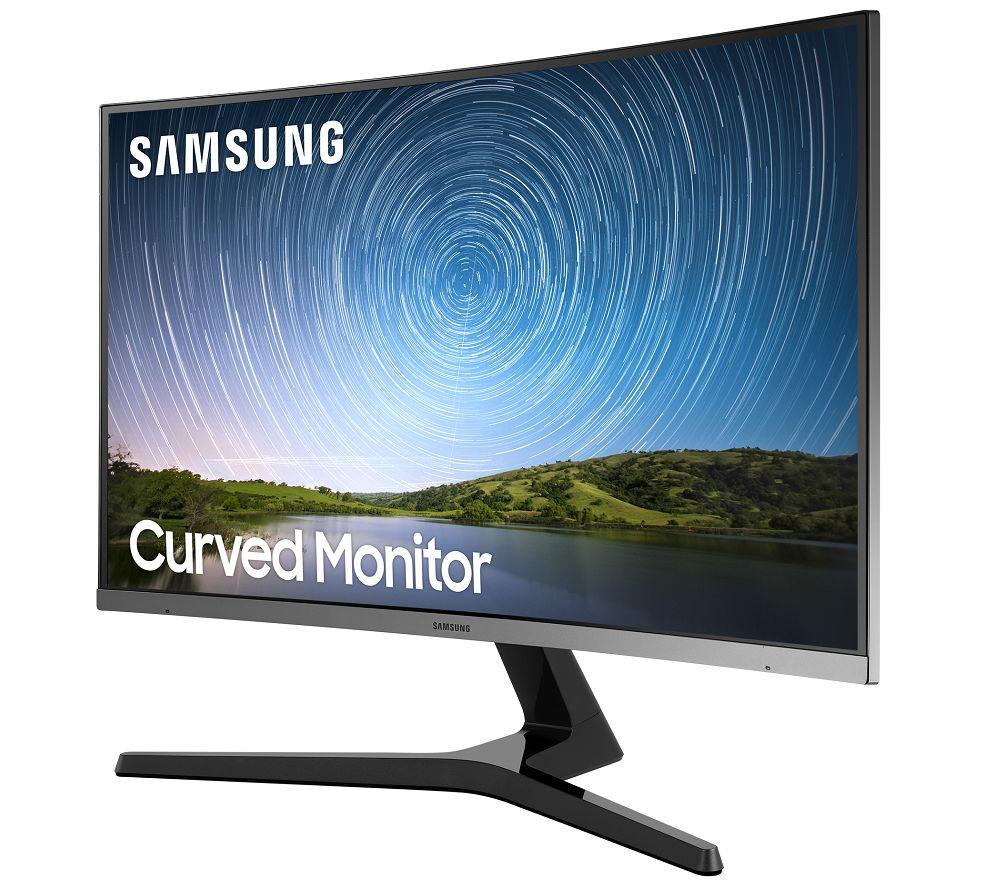 SAMSUNG LC32R500FHUXEN Full HD 32inch Curved LED Monitor - Blue Grey  Silver/Grey