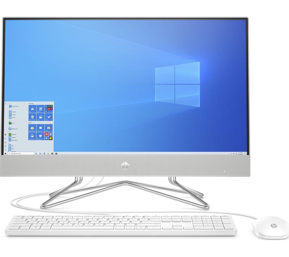HP 24-dp0002na 23.8inch All-in-One PC - AMD Ryzen 5  256 GB SSD  Silver  Silver/Grey