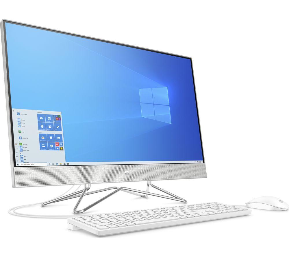 HP 27-dp0031na 27inch All-in-One PC - IntelCore i3  256 GB SSD  Silver  Silver/Grey