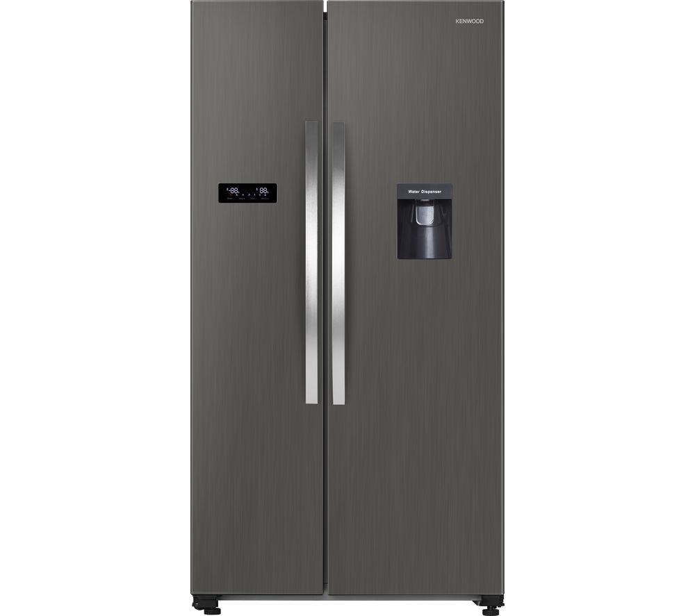 KENWOOD KSBSDX20 American-Style Fridge Freezer - Inox