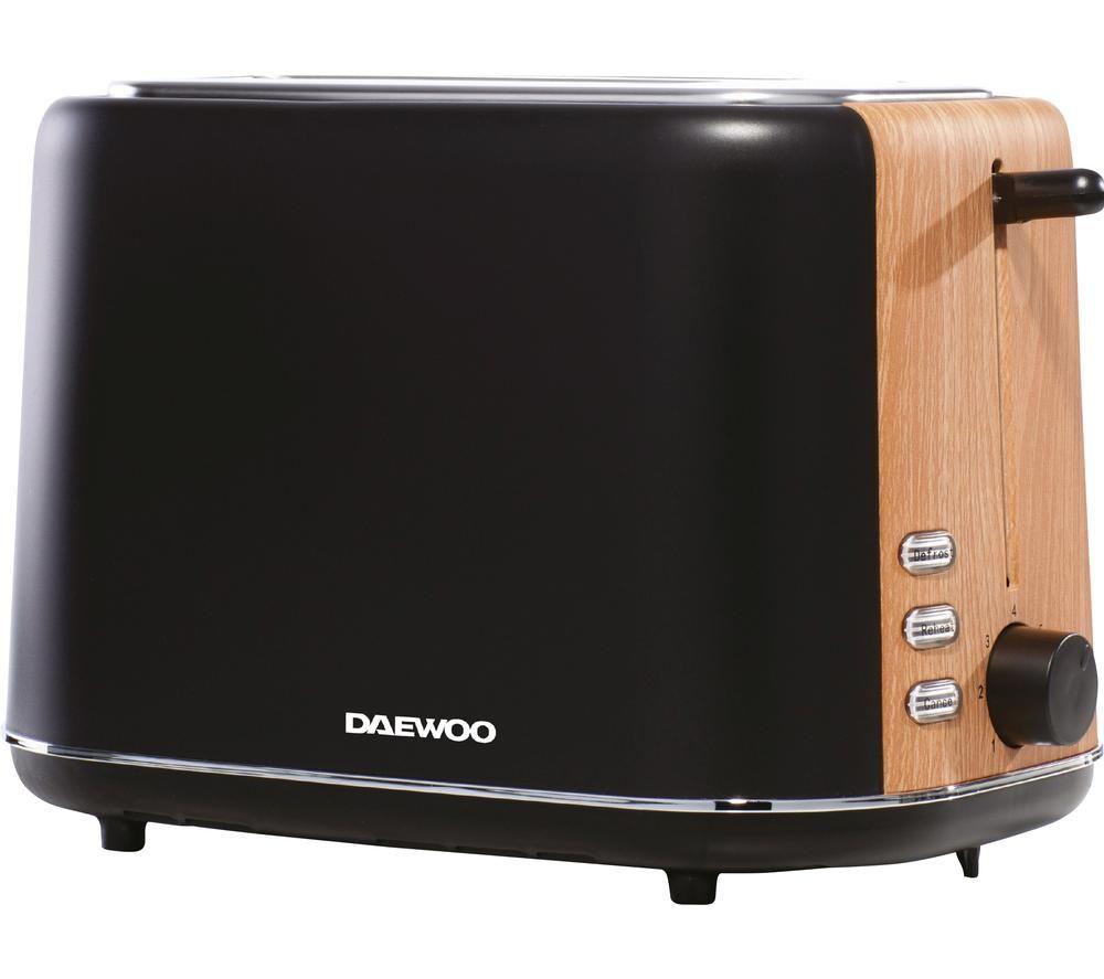 DAEWOO SDA1743 2-Slice Toaster - Black