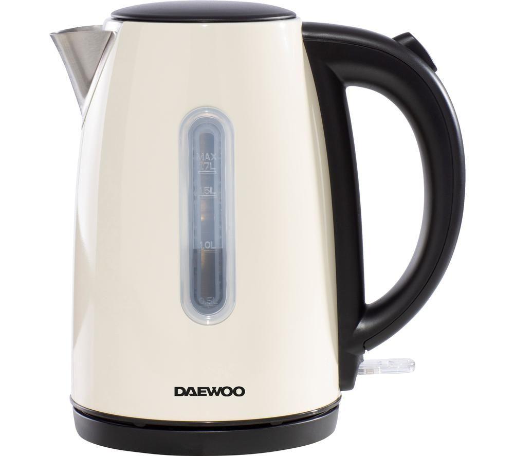 DAEWOO Kensington SDA1569 Jug Kettle - Cream