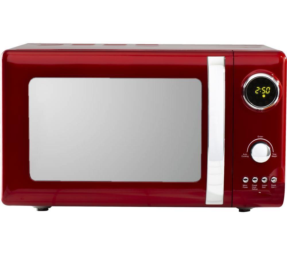 DAEWOO Kensington SDA1656 Solo Microwave - Red