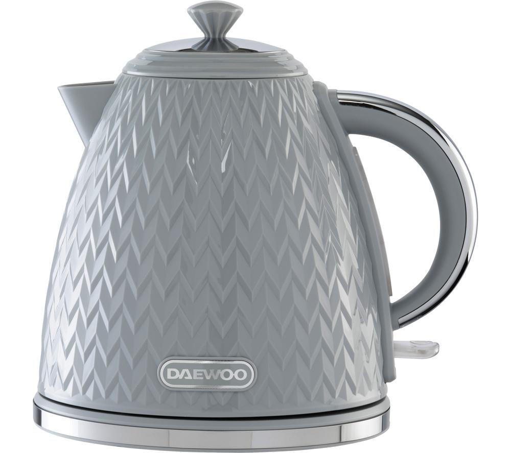 DAEWOO Argyle Collection SDA1820 Jug Kettle - Grey