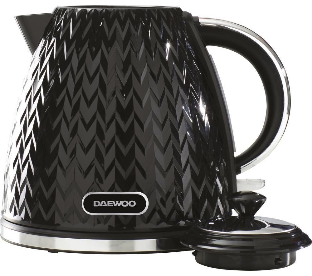 DAEWOO Argyle Collection SDA1773 Jug Kettle - Black