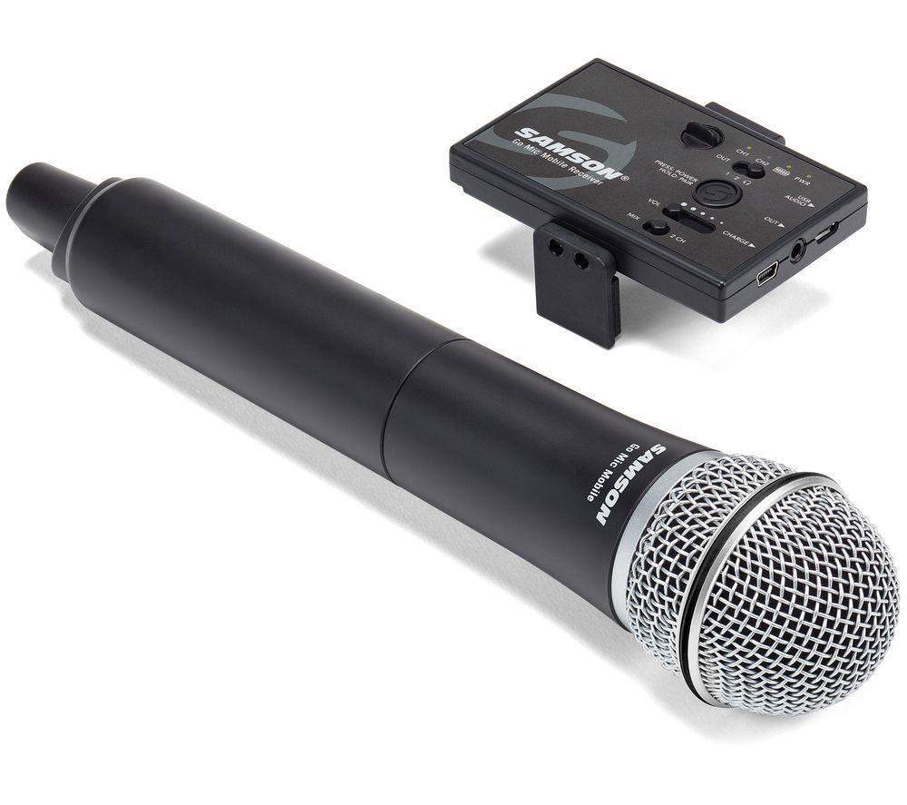 SAMSON Go Mic Mobile Handheld Microphone System - Black