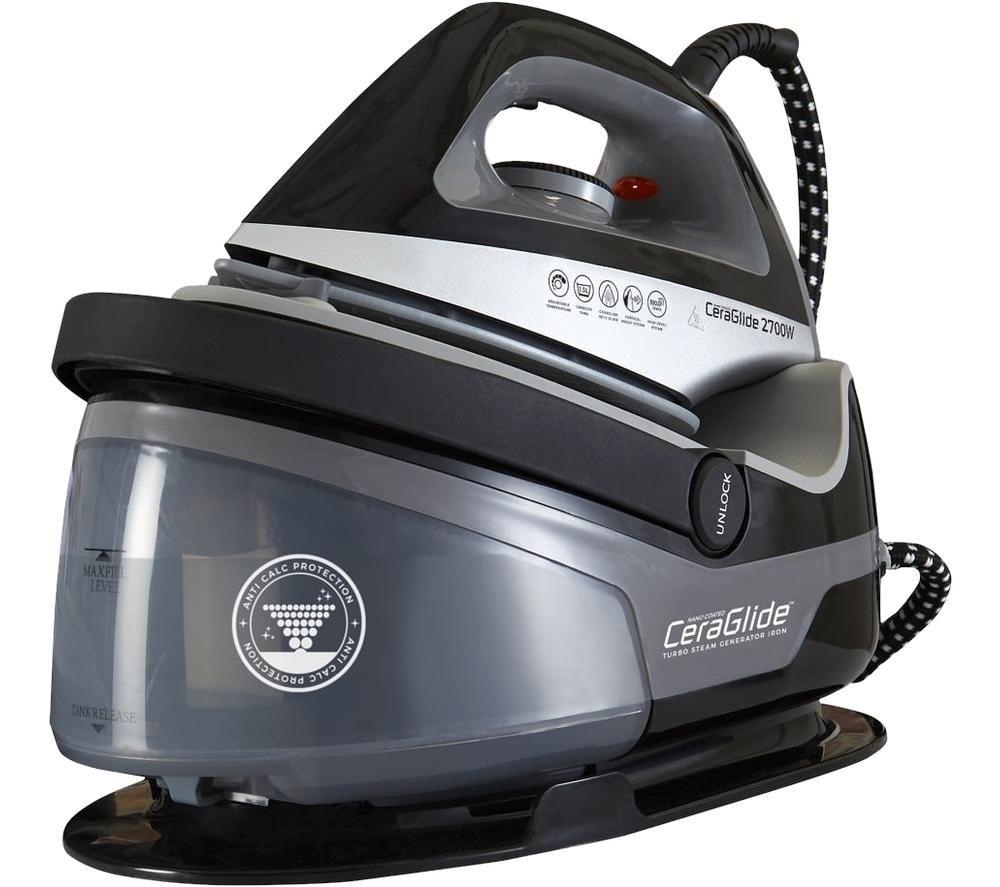 TOWER TurboCare T22006 Steam Generator Iron - Black & Grey