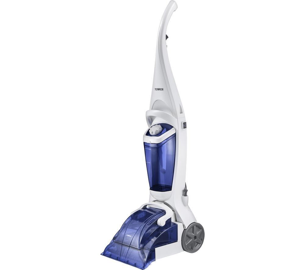 TOWER TCW10 Upright Carpet Cleaner - Blue & White