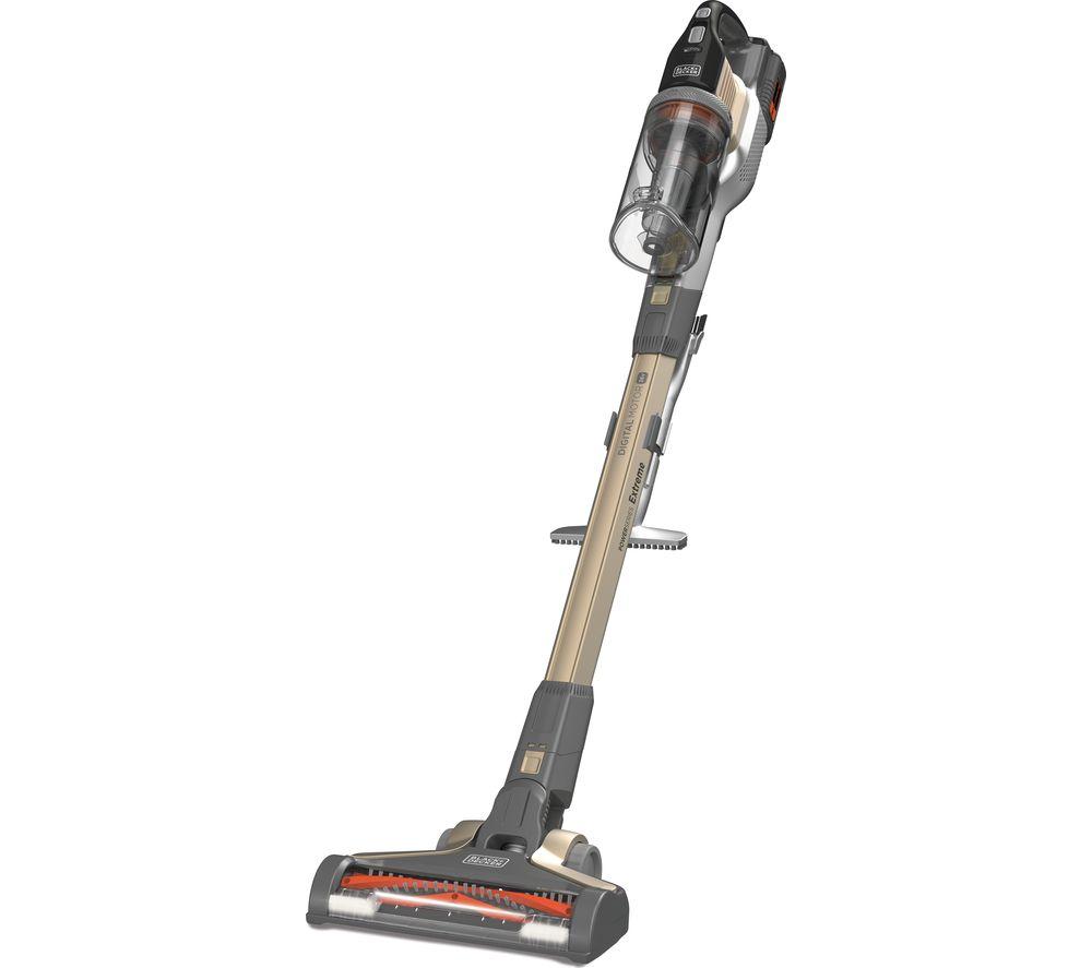 BLACK DECKER POWERSERIES Extreme BHFEV36B2D-GB Cordless Vacuum Cleaner - Gold & Grey
