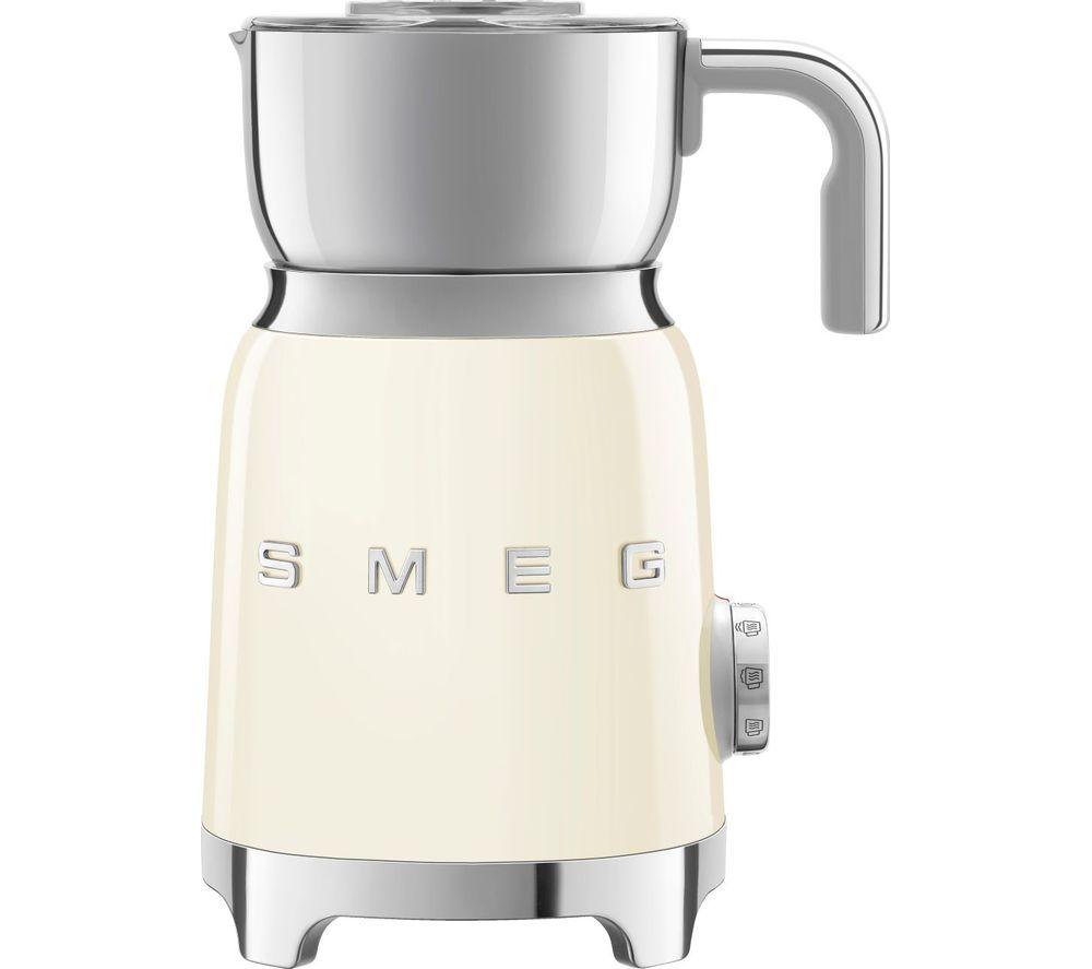 SMEG MFF01CRUK Milk Frother - Cream