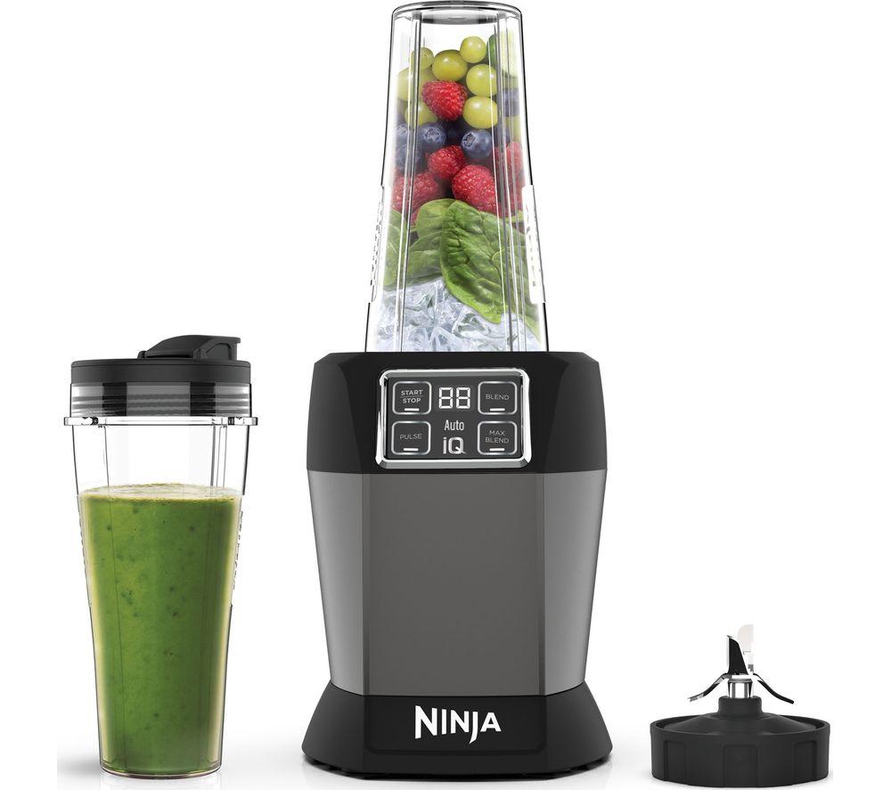 NINJA BN495UK Blender - Black & Silver
