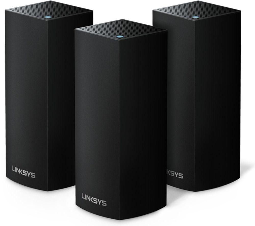 LINKSYS Velop Whole Home WiFi System - Triple Pack  Black