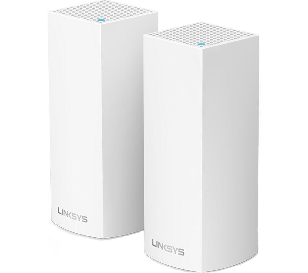 Linksys Velop Whole Home WiFi System Twin Pack  White