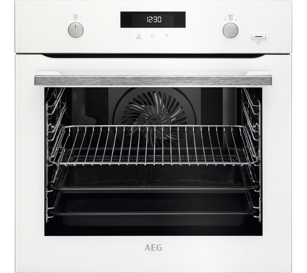 AEG SteamBake BPS555020W Electric Steam Oven - White