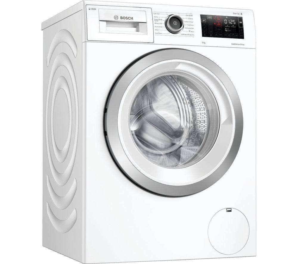 BOSCH Serie 6 i-DOS WAU28PH9GB WiFi-enabled 9 kg 1400 Spin Washing Machine - White