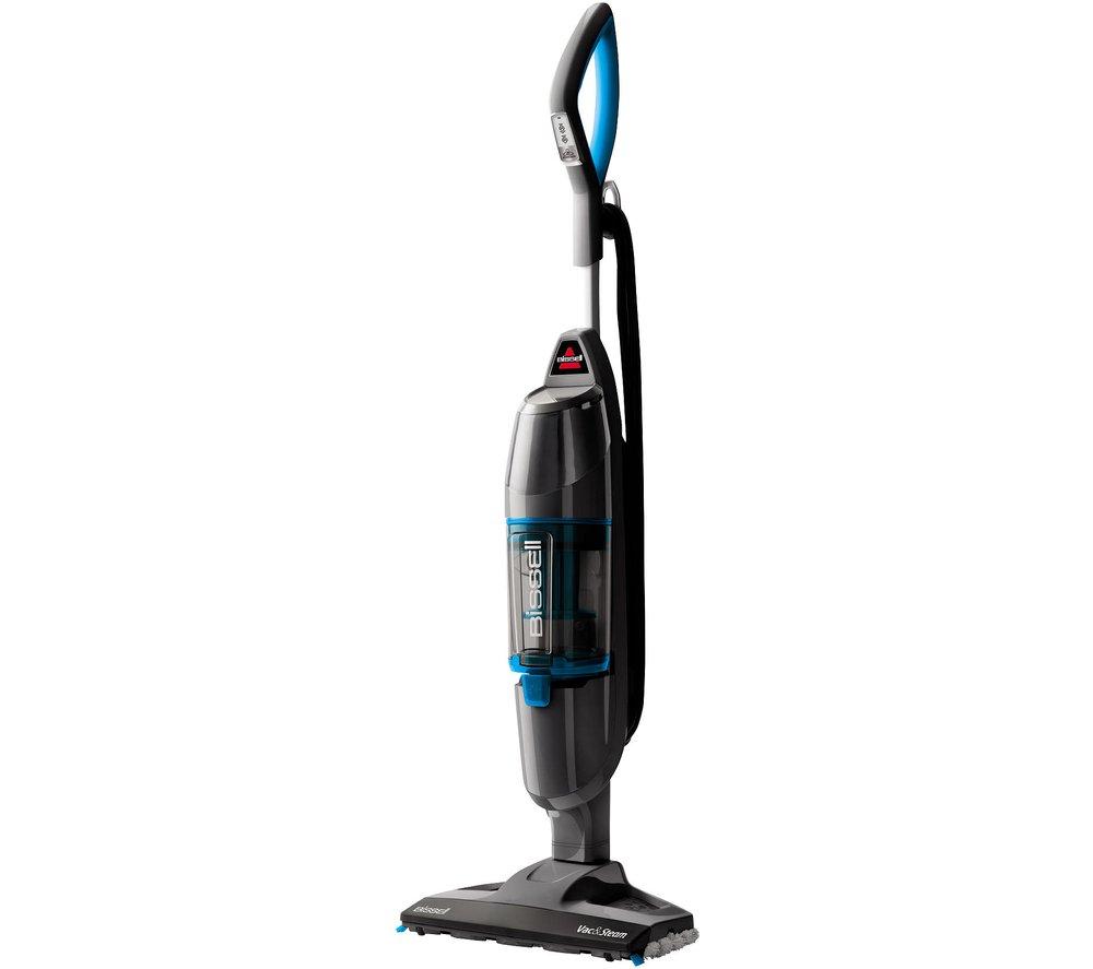 BISSELL Vac & Steam 1977E Steam Mop - Blue & Silver