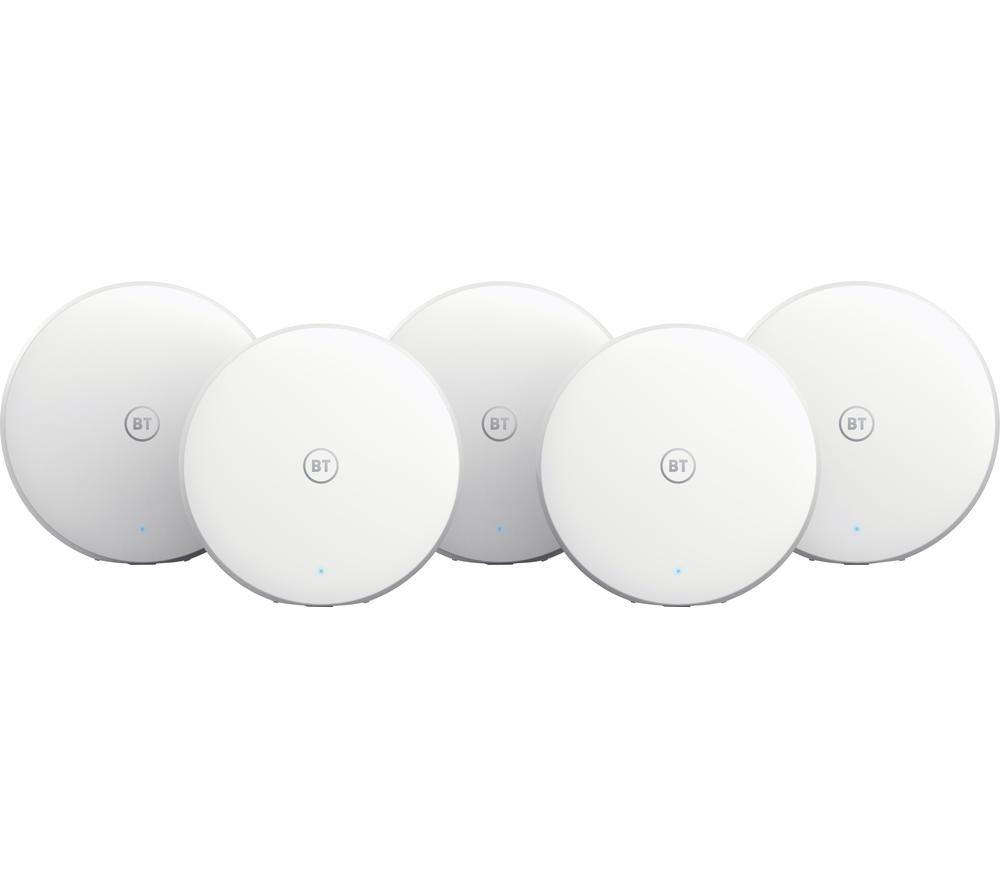BT Mini Whole Home WiFi System - Pack of 5  White