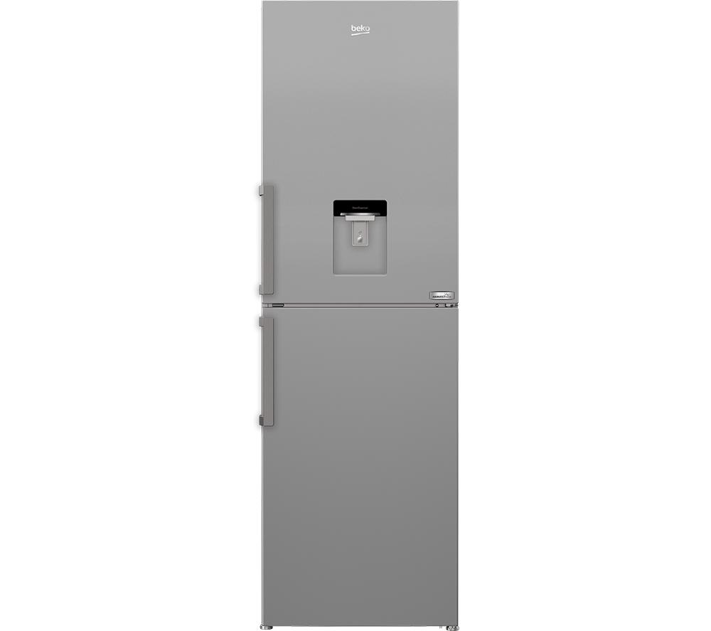 BEKO HarvestFresh CFP3691DVS 50/50 Fridge Freezer - Matte Silver