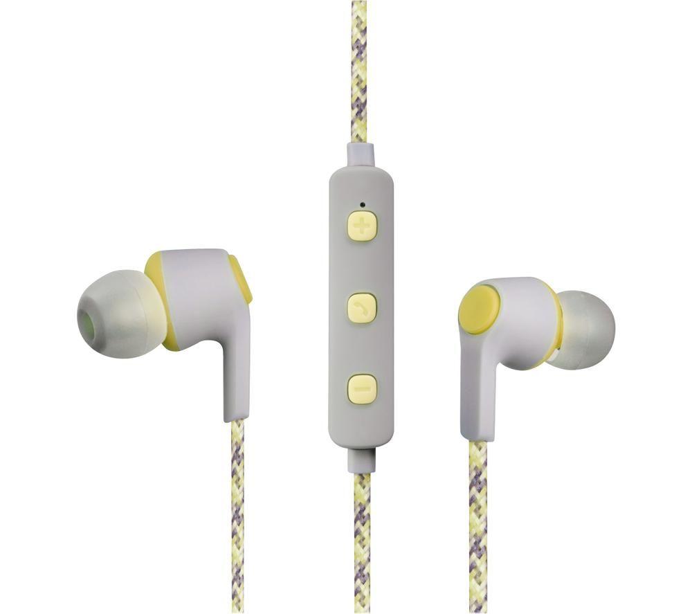 Volkano Moda Series VK1107YL Wireless Bluetooth Earphones Yellow