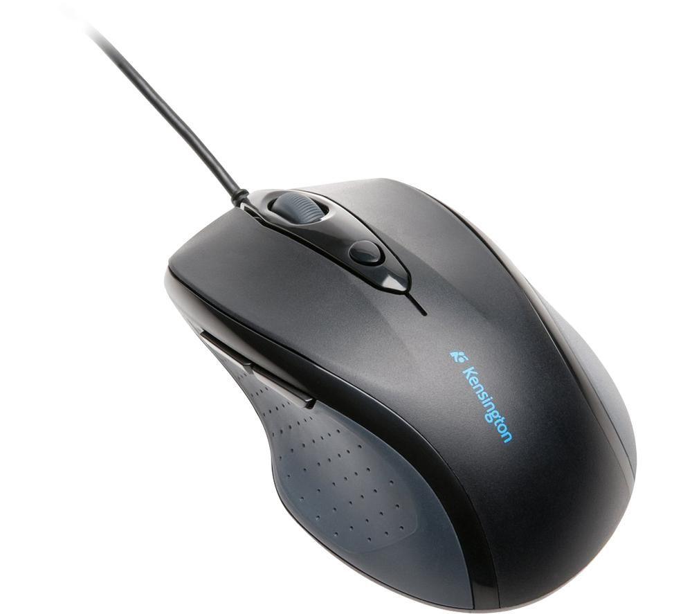 KENSINGTON Pro Fit Full-Size Optical Mouse  Black