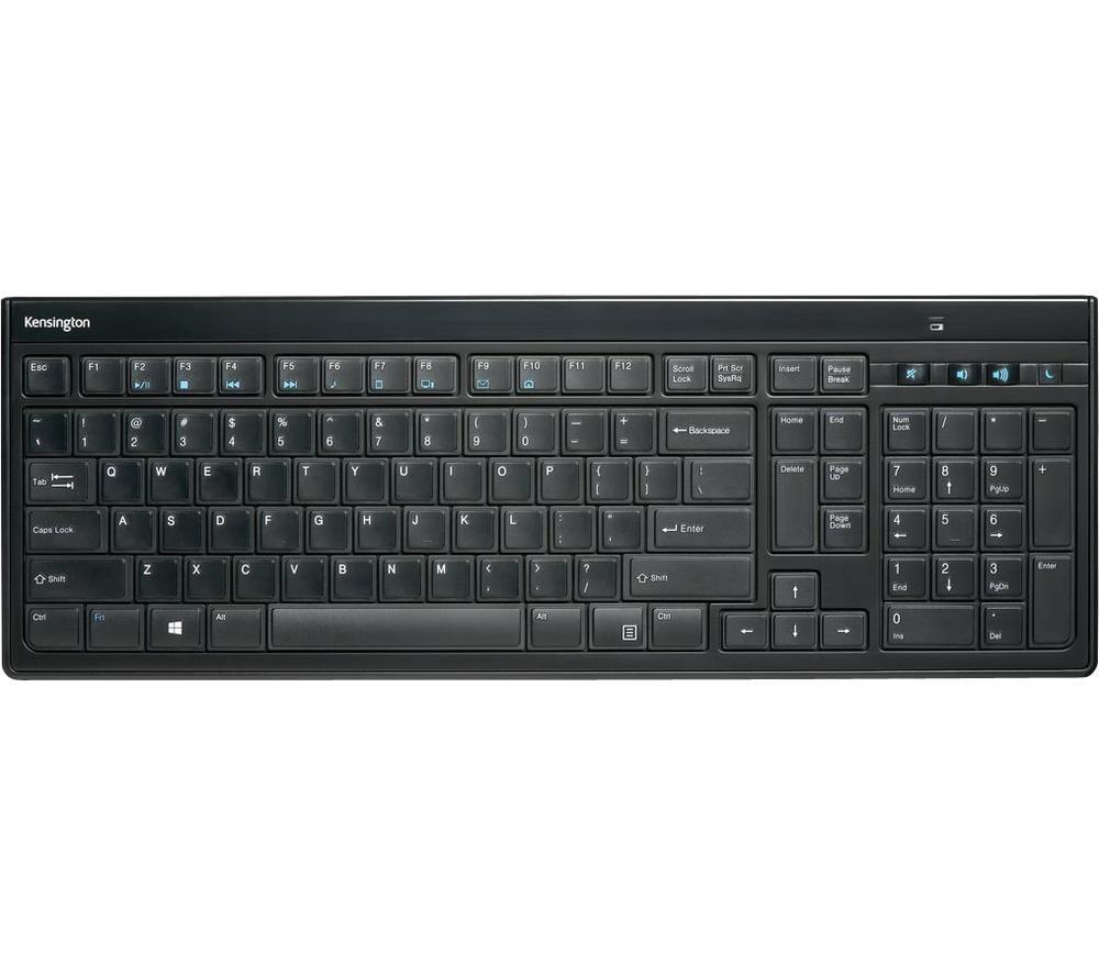 KENSINGTON Advance Fit Slim Wireless Keyboard  Black