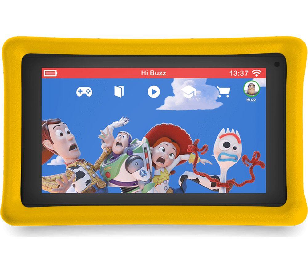 PEBBLE GEAR Toy Story 4 7inch Kids Tablet - 16 GB  Yellow