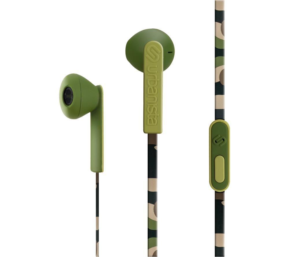 URBANISTA San Francisco Earphones - Camo Green