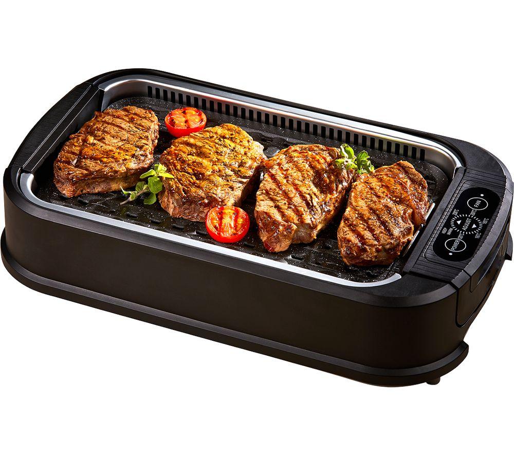 DREW & COLE Power Air Smokeless Grill - Black
