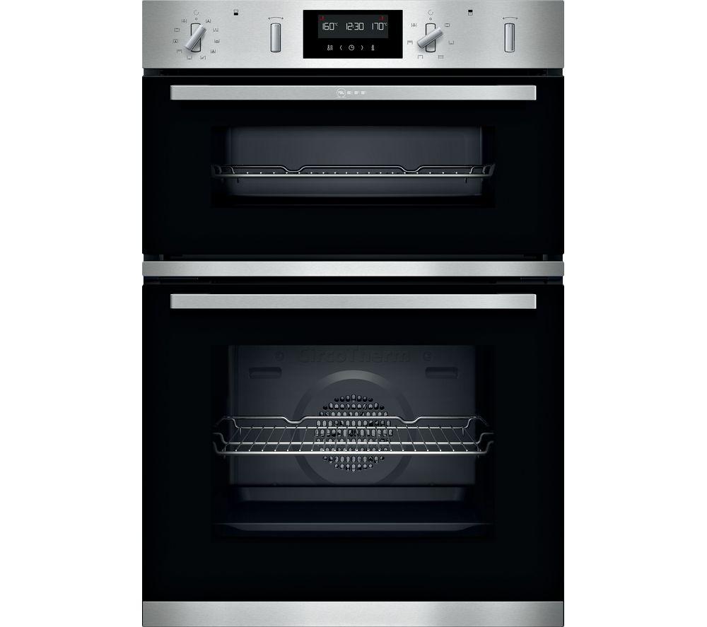 NEFF N50 U2GCH7AN0B Electric Double Oven - Stainless Steel