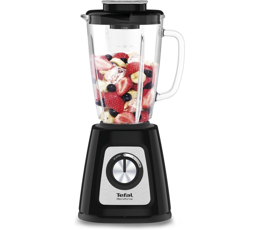 TEFAL Blendforce II Glass BL435840 Blender - Black