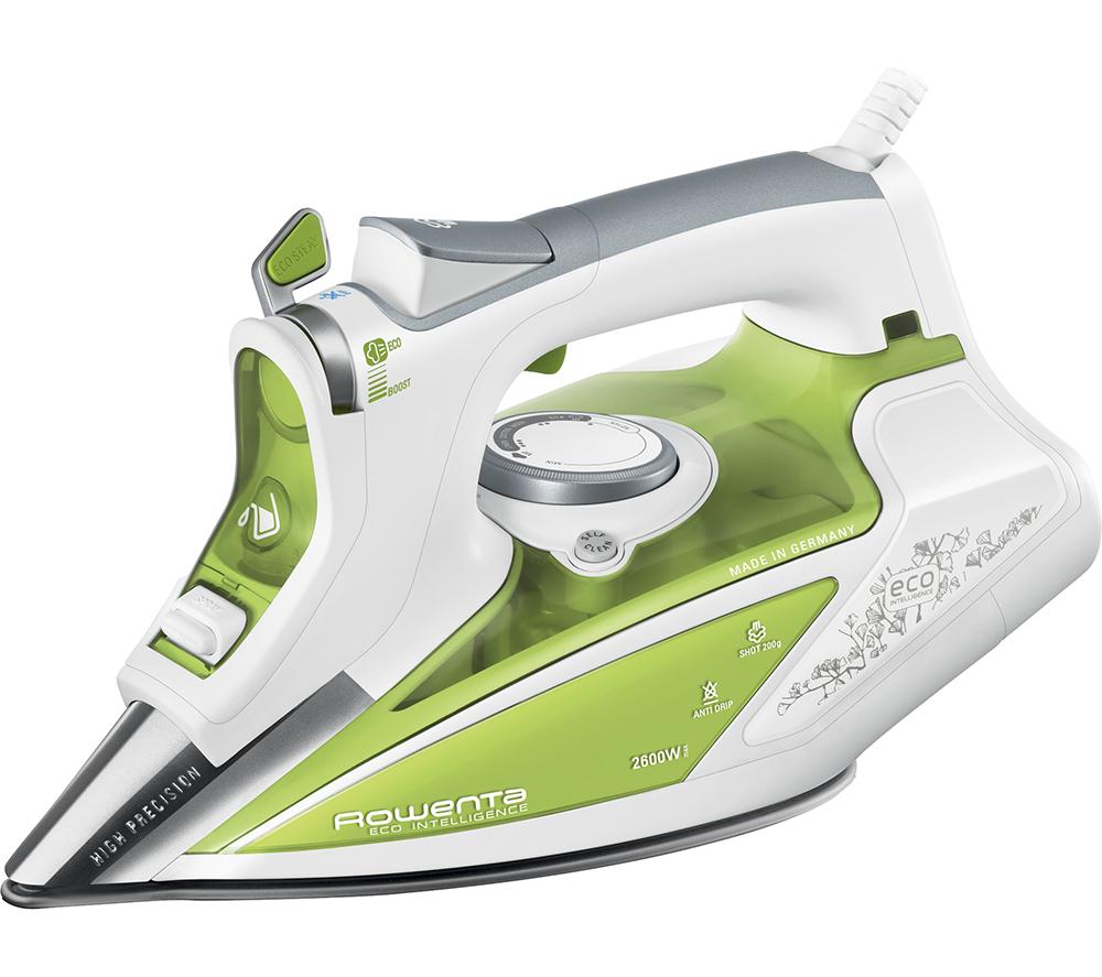 ROWENTA Rowenta Eco Inteligence DW9210 Steam Iron - White & Green