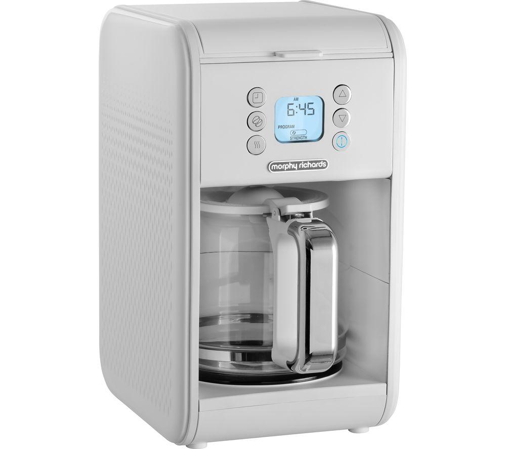 MORPHY RICHARDS 163007 Verve Pour Over Filter Coffee Machine - White