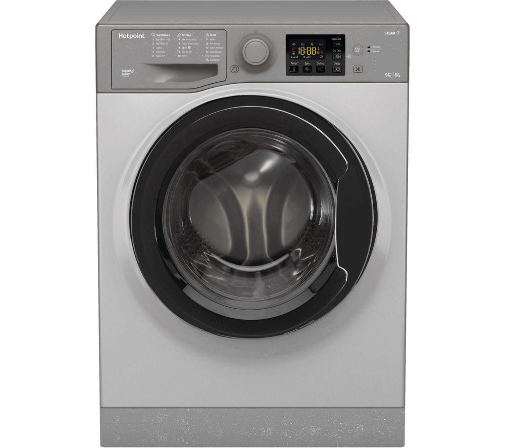 HOTPOINT Coreu0026tradeRDGR 9662 GK UK N 9 kg Washer Dryer - Graphite