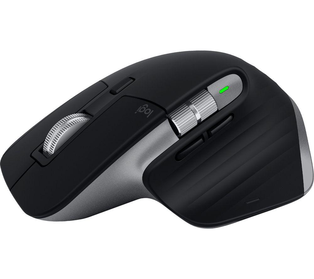 LOGITECH MX Master 3 for Mac Wireless Darkfield Mouse  Black