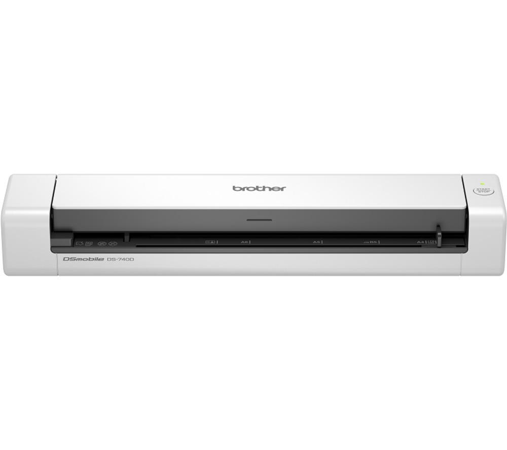 BROTHER DS740D Document Scanner  White