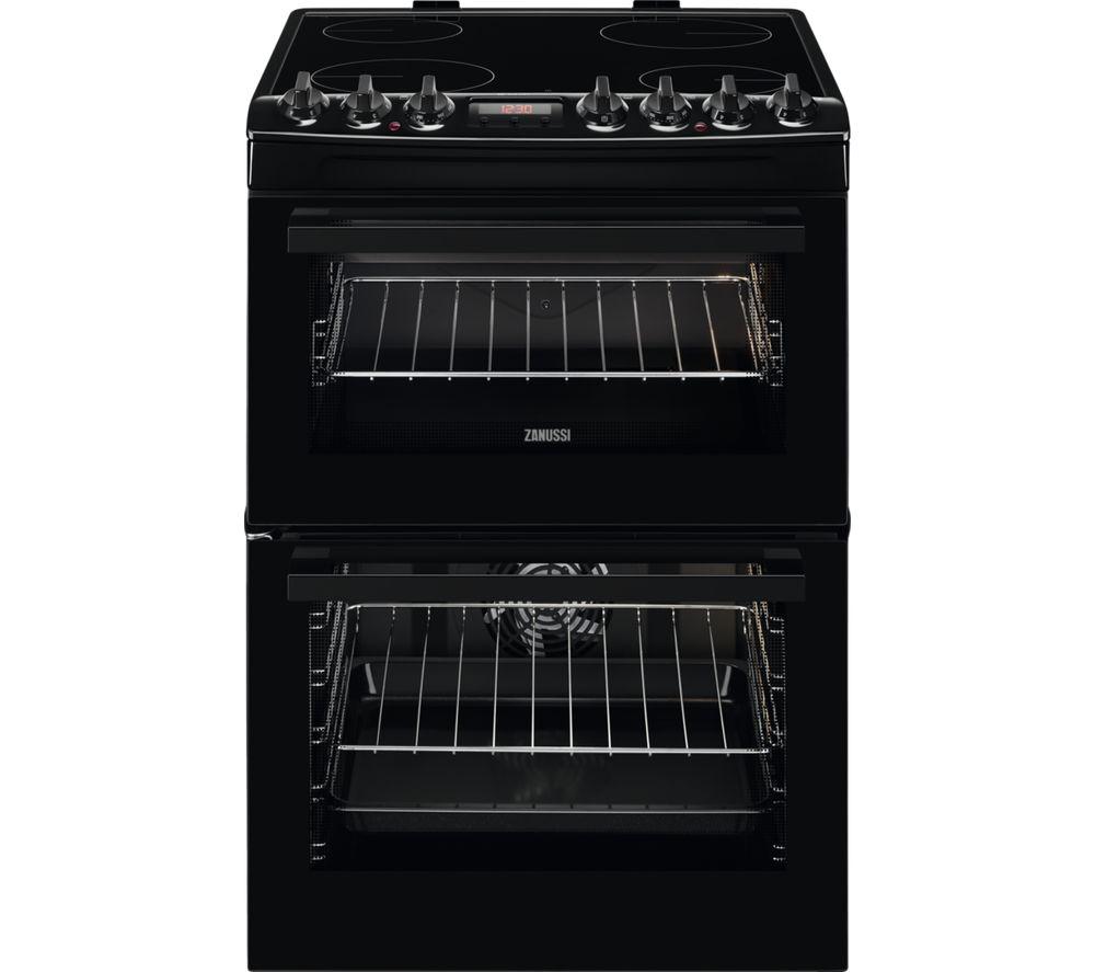 ZANUSSI ZCV69360BA 60 cm Electric Ceramic Cooker - Black