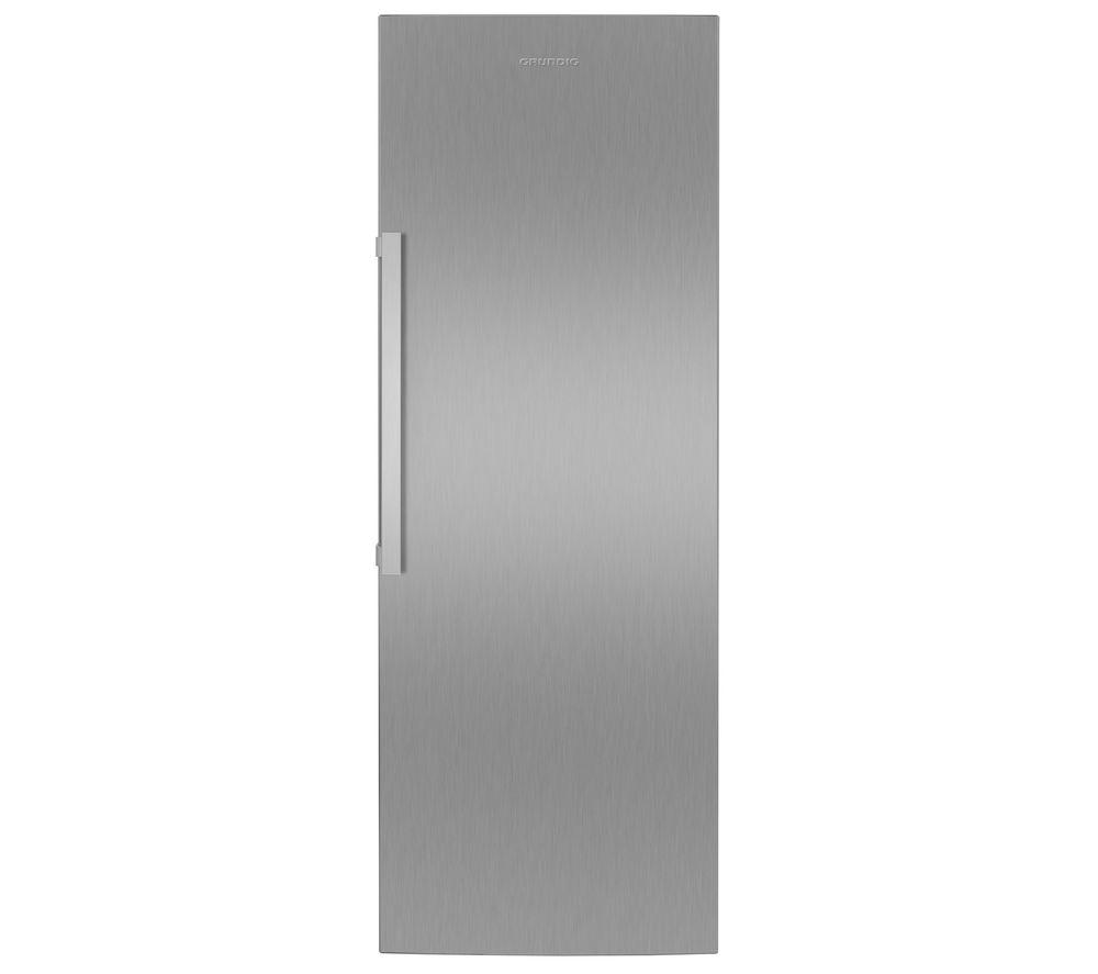 GRUNDIG GSL3671N Tall Fridge - Brushed Steel
