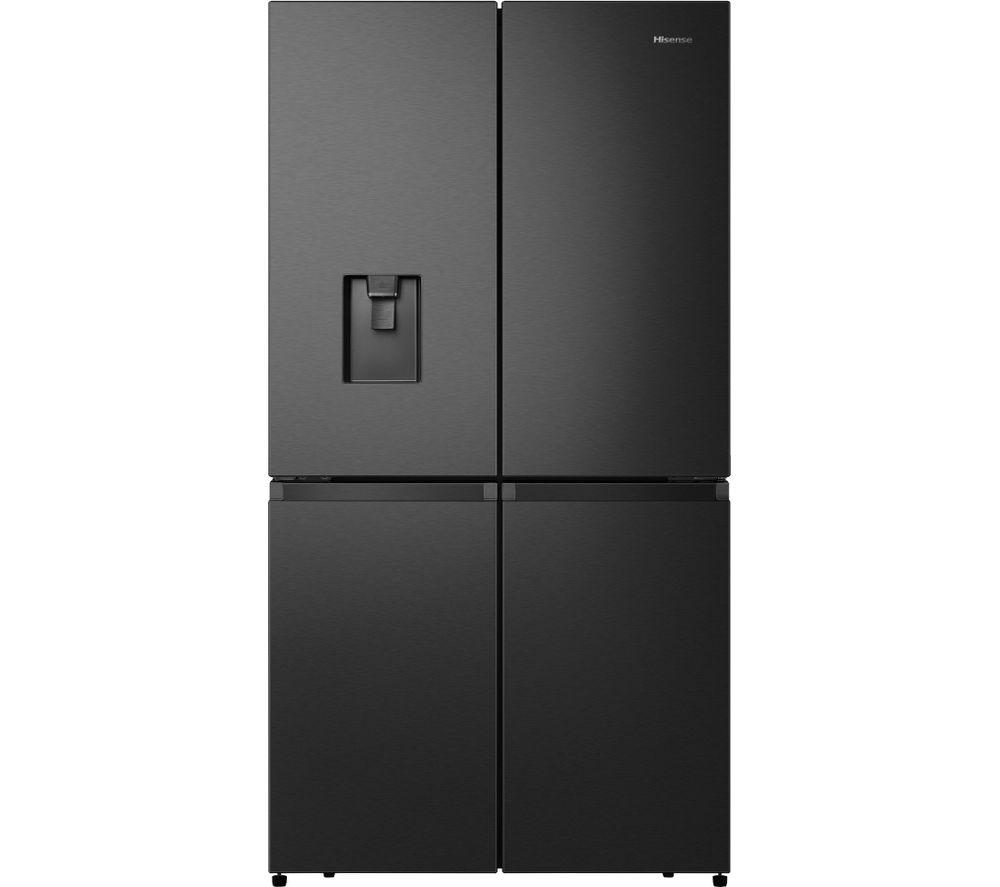 HISENSE RQ758N4SWF1 Fridge Freezer - Black Stainless Steel  Stainless Steel