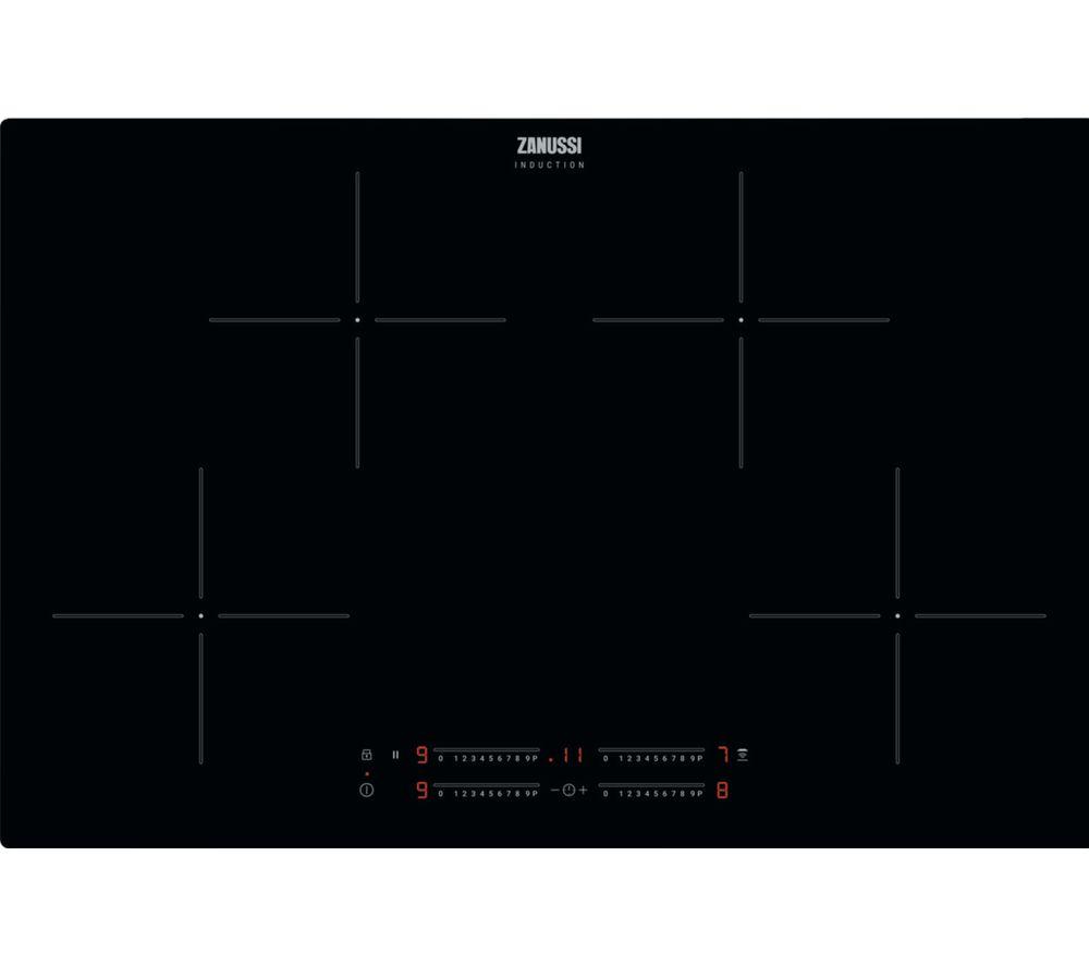 ZANUSSI Hob2Hood ZITN844K Electric Induction Hob - Black