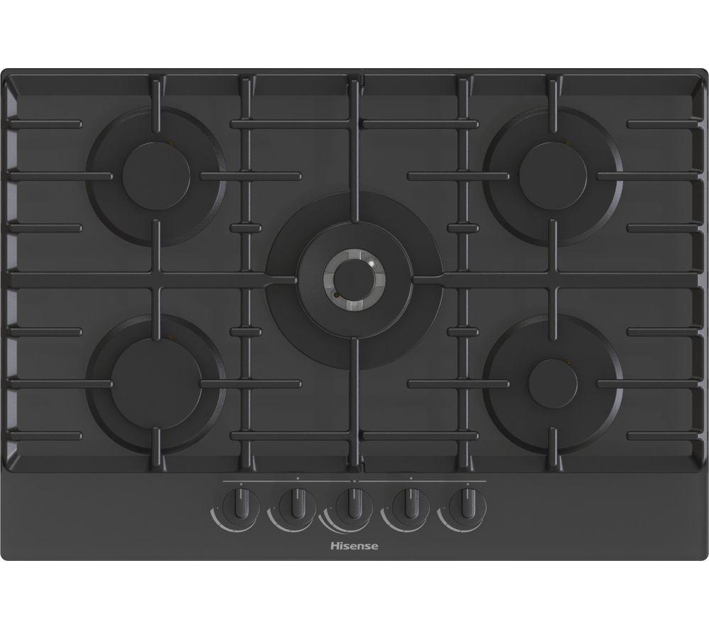 HISENSE GG773BUK Gas Hob - Black