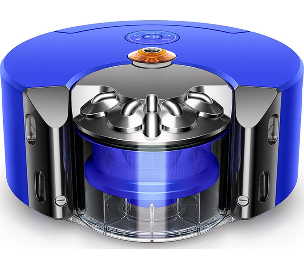 DYSON 360 Heurist Robot Vacuum Cleaner - Blue & Nickel