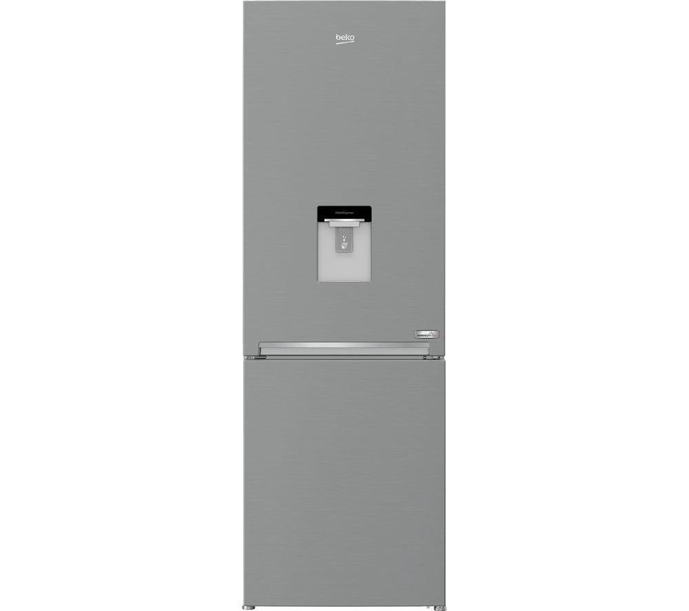 BEKO HarvestFresh CXFG3685DVPS 60/40 Fridge Freezer - Stainless Steel Effect