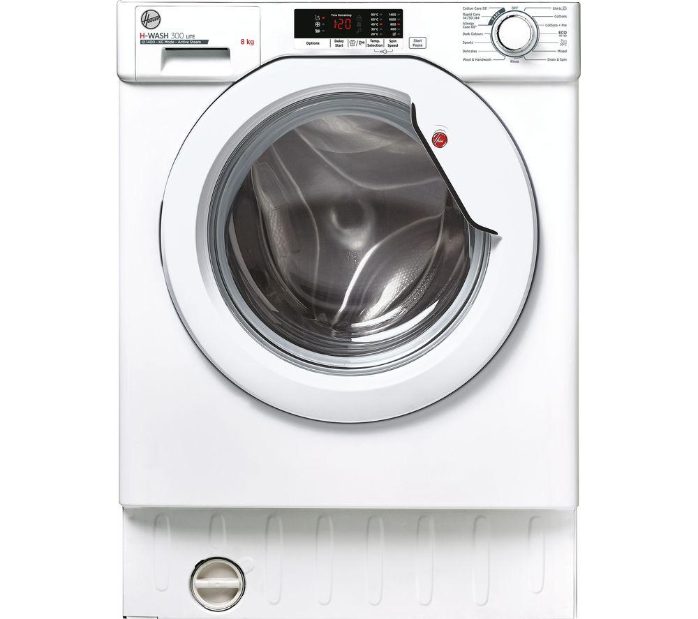 HOOVER H-WASH 300 HBWS 48D2E Integrated 8 kg 1400 Spin Washing Machine