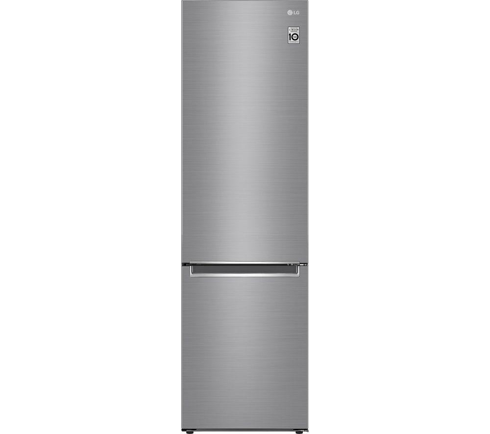 LG DoorCooling GBD62PZYFN 70/30 Fridge Freezer - Shiny Steel