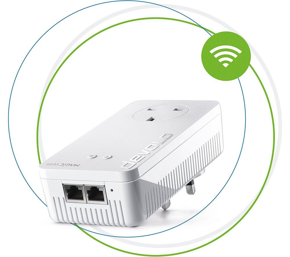 DEVOLO Magic 2 WiFi Next Powerline Adapter Add-On  White