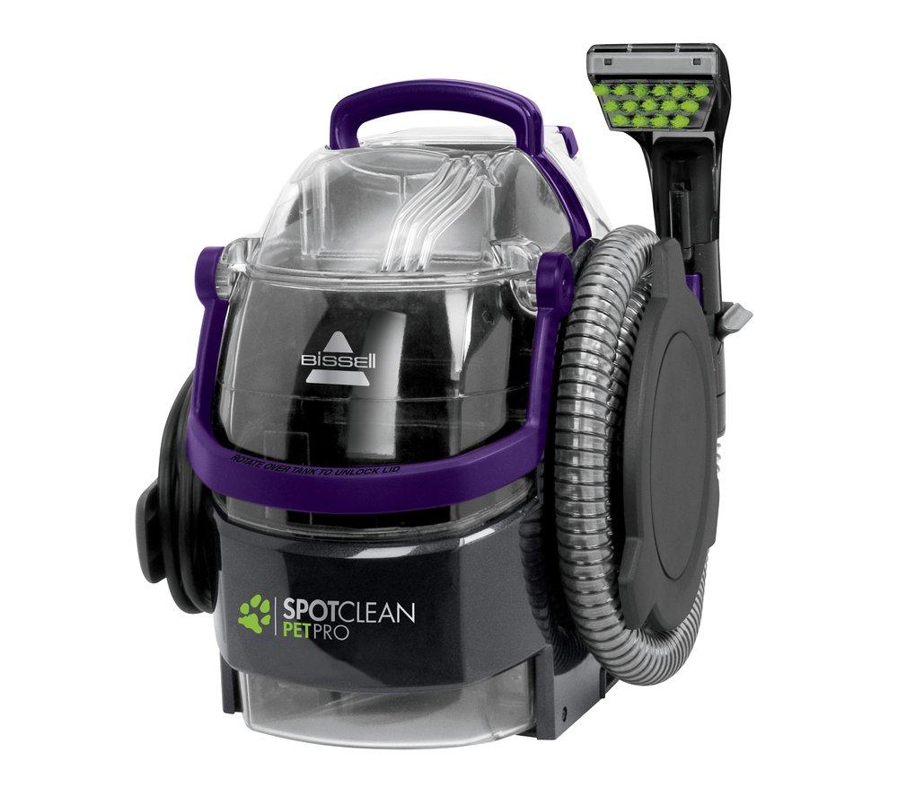 BISSELL SpotClean Pet Pro 15588 Cylinder Carpet Cleaner - Titanium