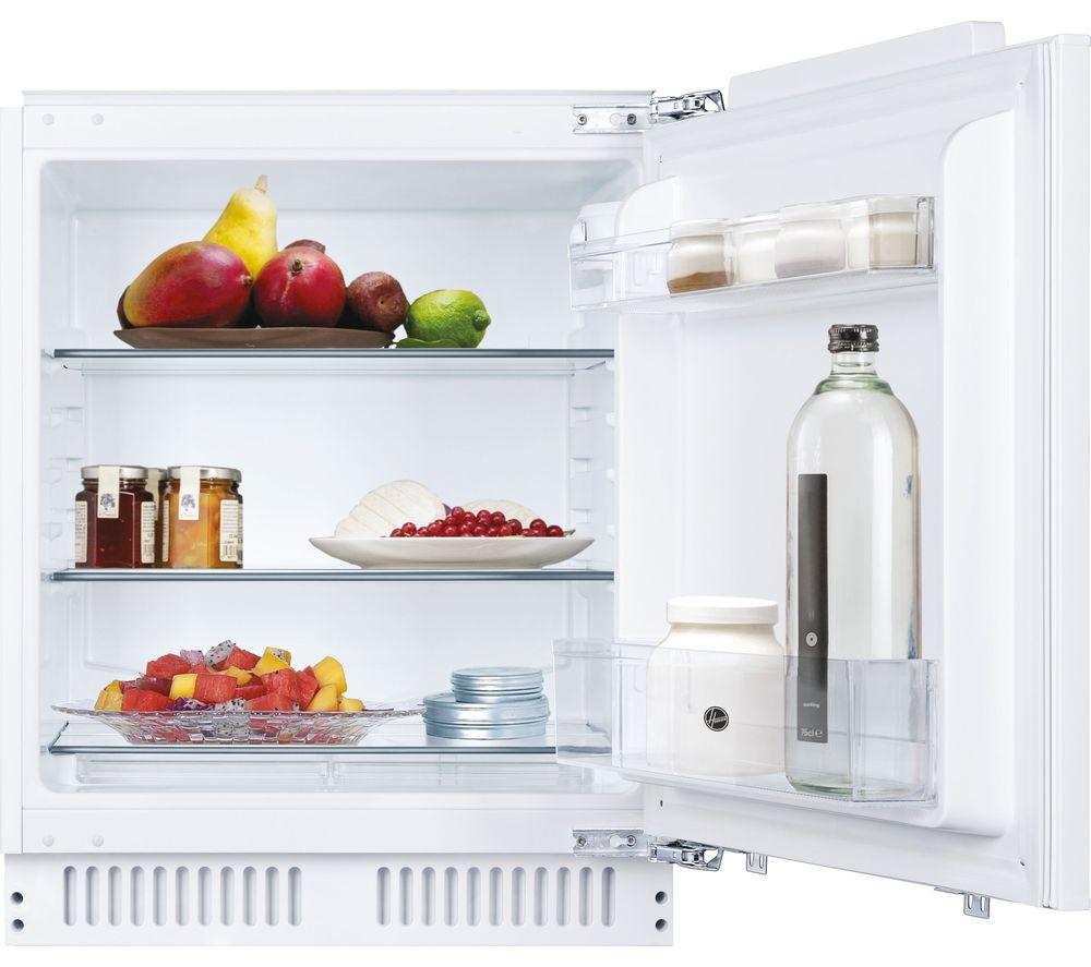 HOOVER HBRUP 160NK/N Integrated Undercounter Fridge - Fixed Hinge
